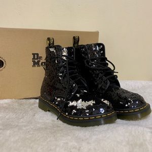Dr. Martens sequin boots